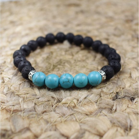 3/$15 - Essential Oil Bracelet – Turquoise - Picture 2 of 10